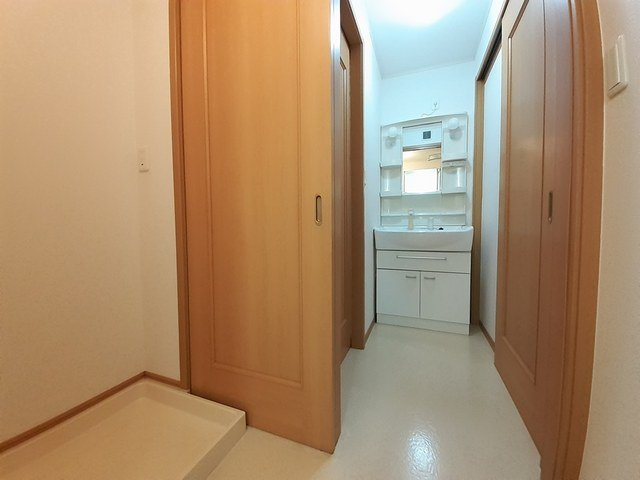 アメニティ・アミノウチＡの洗面所