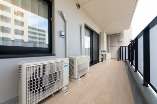 プラウドフラット両国サウスのバルコニー