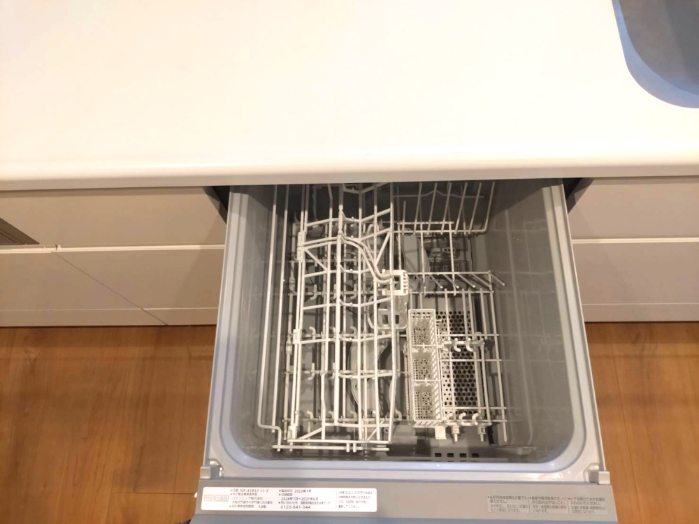 アンビシャス上尾のキッチン|食器洗い乾燥機つきのため、家事も短縮できます♪