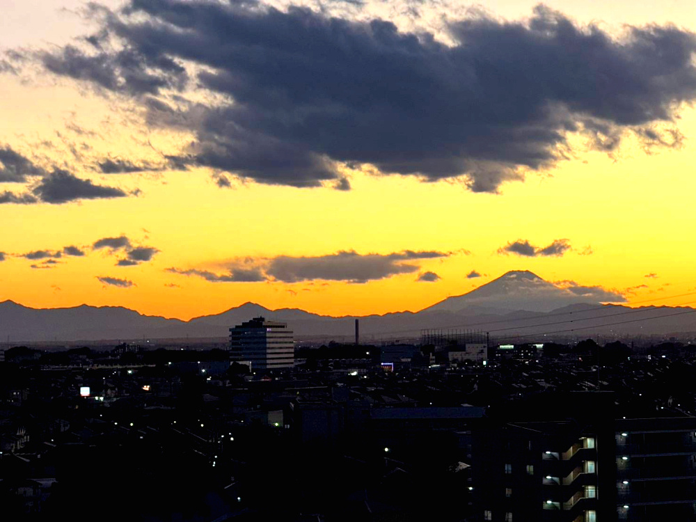 アンビシャス上尾の展望|最上階のため、素晴らしい眺望です！富士山も見えます。