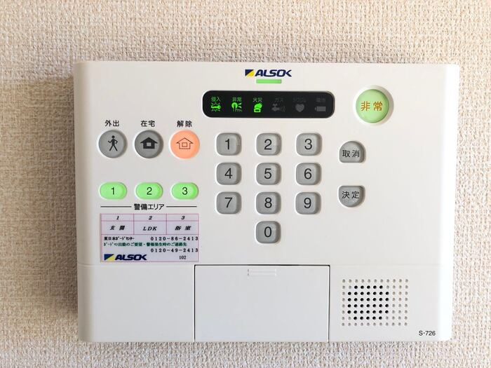 シャルロッテのセキュリティ