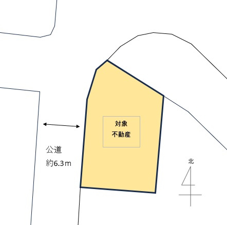 広島市南区宇品神田１丁目の区画図