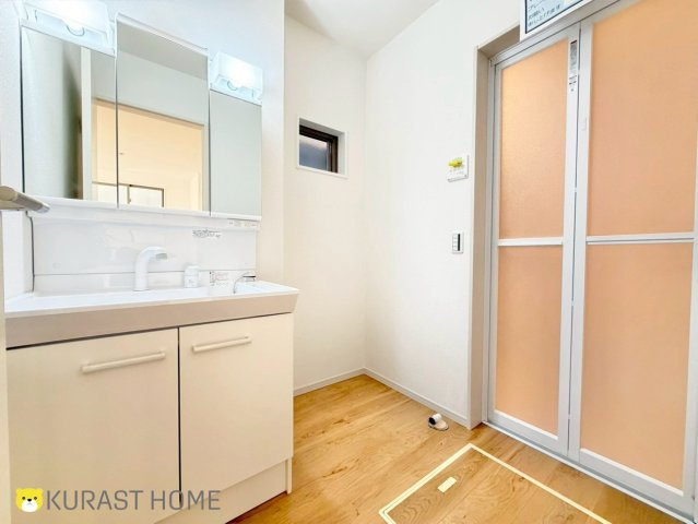 京都市西京区大枝沓掛町　新築戸建の洗面所