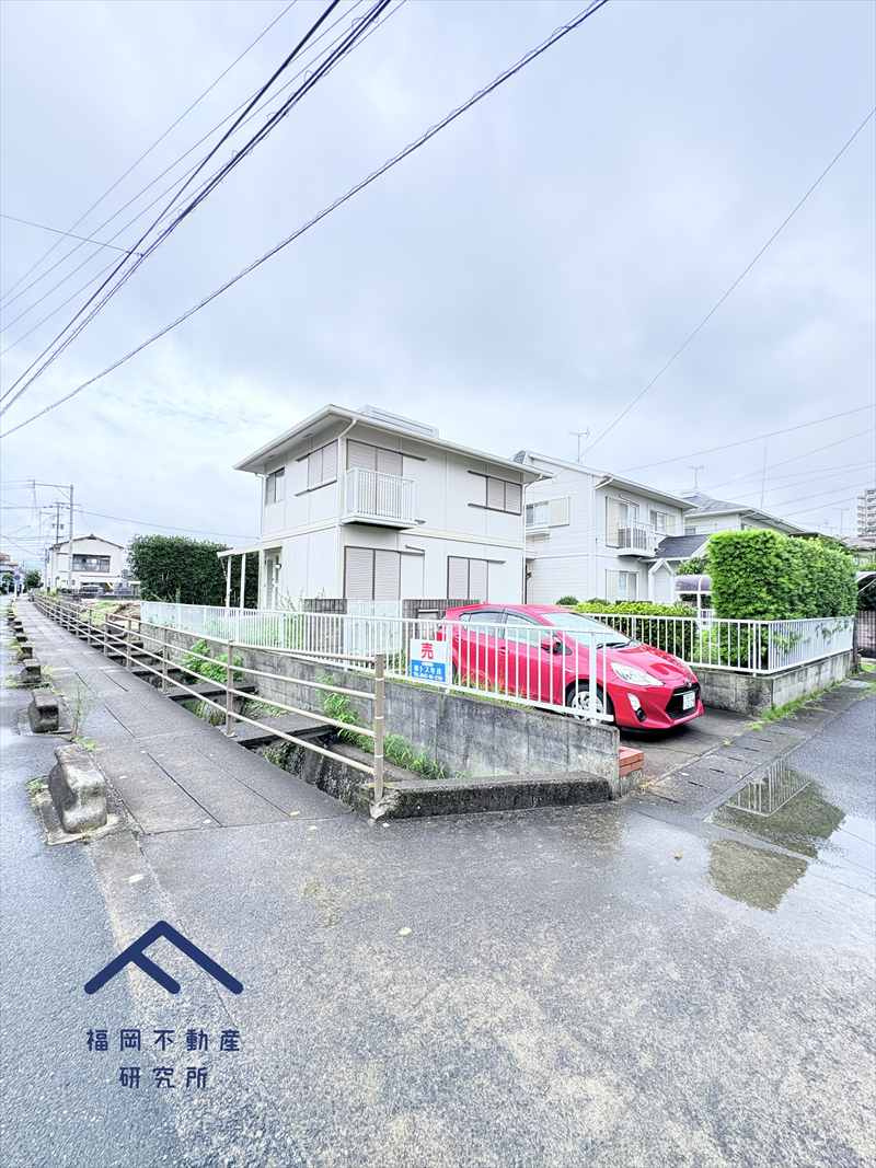佐賀県鳥栖市本町２丁目　戸建ての前面道路含む現地写真