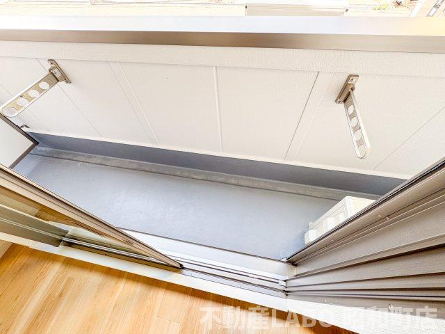 GARDENIA天王寺南のバルコニー