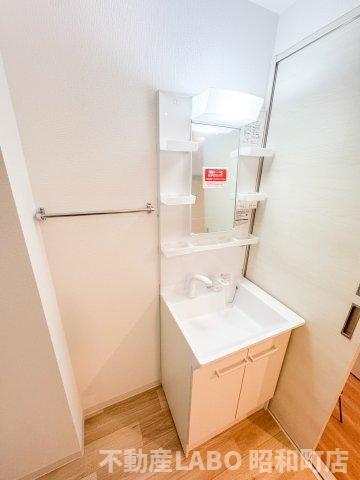 GARDENIA天王寺南の洗面所