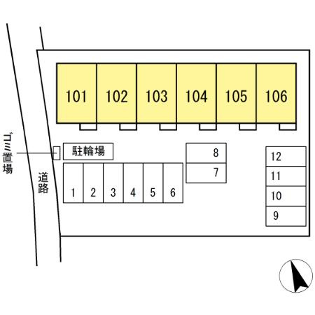セレニティ広の区画図