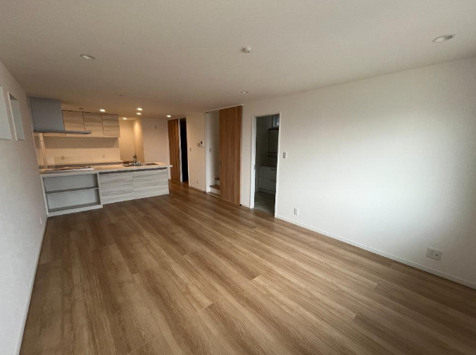 甲南台　新築戸建の居間・リビング|1号地