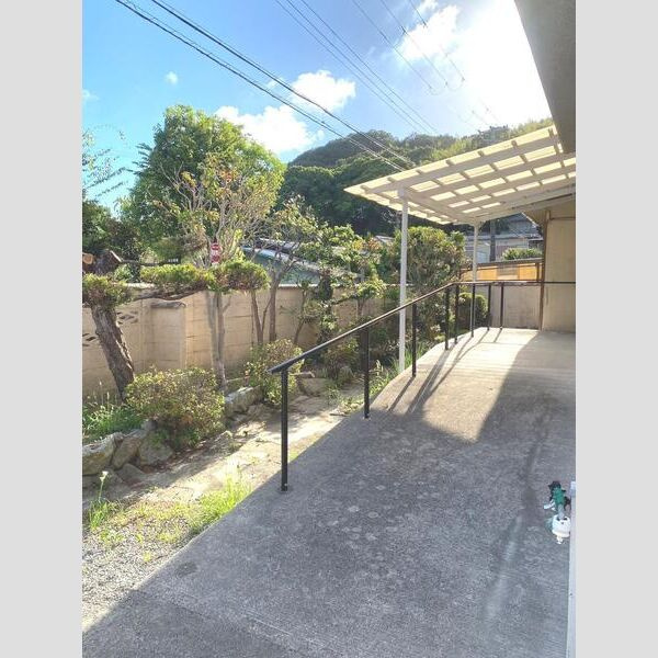 富士見ヶ丘町戸建の庭