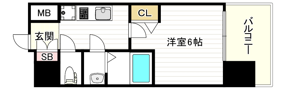 プレサンス大正エミナンスの間取り