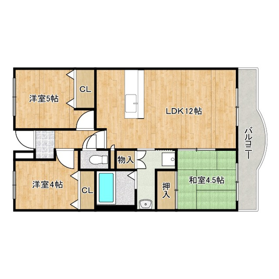 【間取り】 | アヴニールHIKO