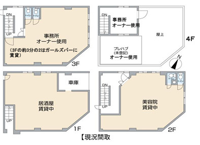 カスミビルの間取り