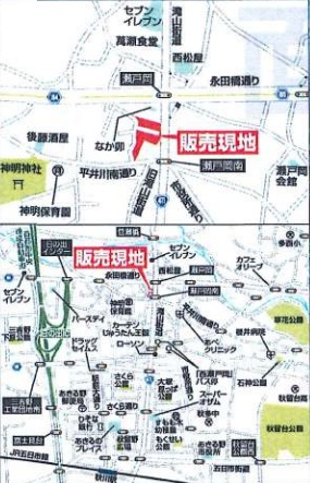 LiveleGarden.S あきる野瀬戸岡第4期　新築　全9棟　1号棟の地図