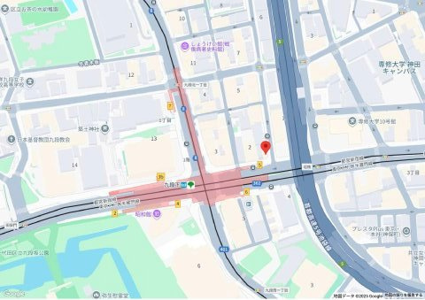 九段北一丁目ビルの地図