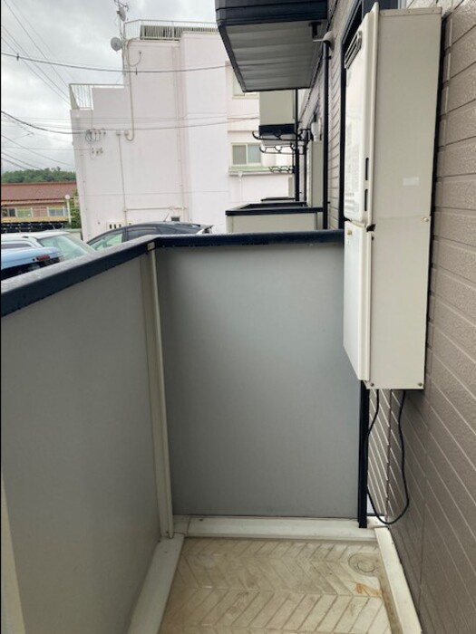 アビタシオンのバルコニー