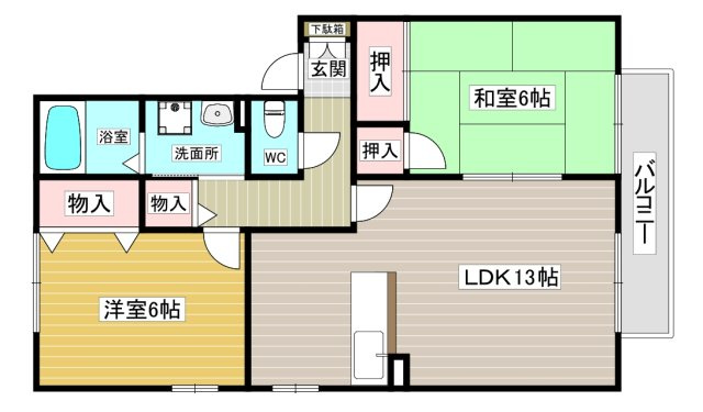 【間取り】 | ＡＳＡＨＩ ２１ ＣＥＮＴＵＲＹ 