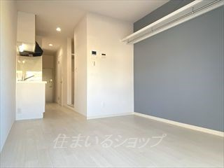 広島市安佐北区口田南１丁目のアパートの居間・リビング