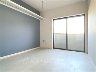 広島市安佐北区口田南１丁目のアパートの寝室