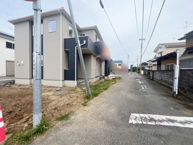 【前面道路含む現地写真】 | 深谷市天神町　　新築戸建　　全４区画　4号棟