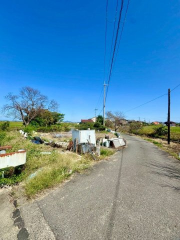 守山市赤野井町　建築条件無し売土地の外観