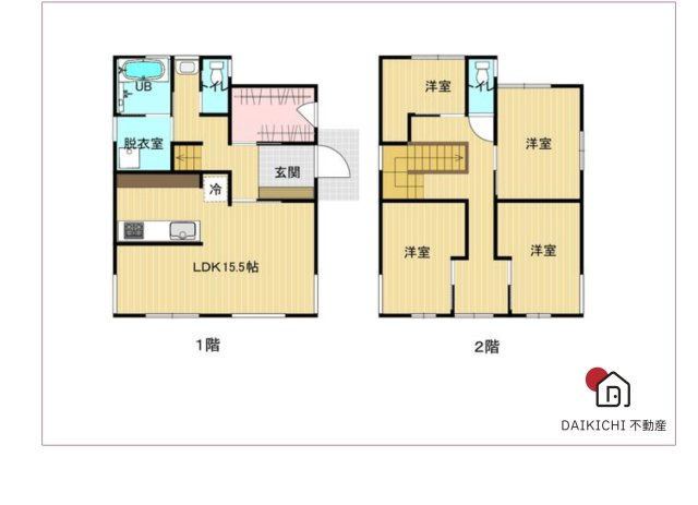 【間取り】 | 熊谷市玉井５丁目　中古戸建