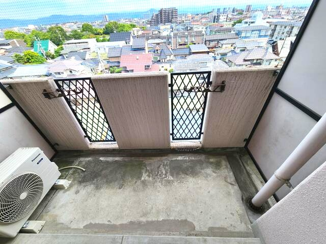 熊本市東区長嶺南４丁目の賃貸マンションのバルコニー