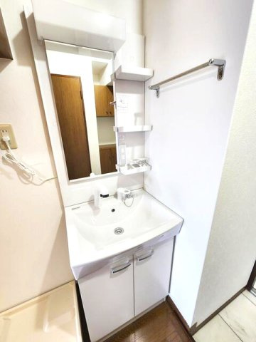 熊本市東区長嶺南４丁目の賃貸マンションの洗面所