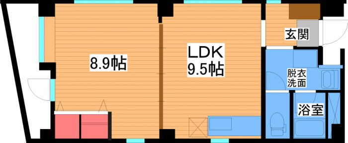 キロロコート七隈の間取り