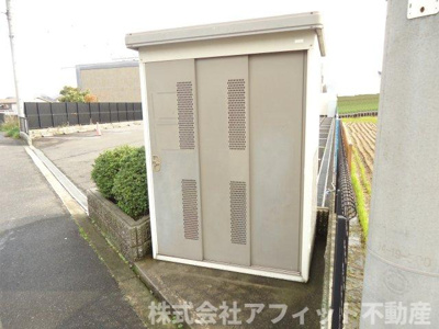 【その他共用部分】 | ハーブハウス | 敷地内ゴミ置場