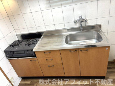 【キッチン】 | ハーブハウス | 二口ガスコンロ