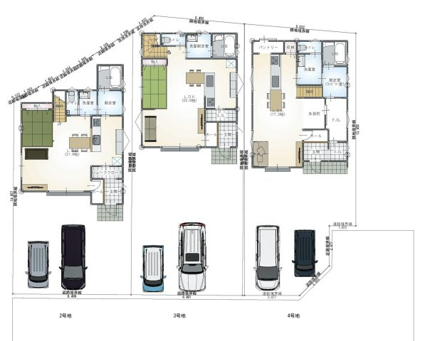 【区画図】 | 高知市薊野東町/残り３区画