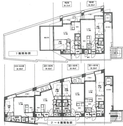 ボーナム七隈の間取り
