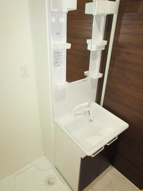 コンフォート福大前の洗面所