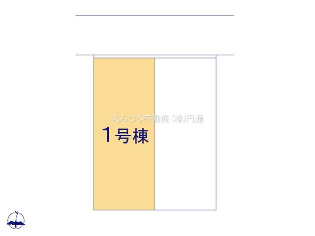 メルディア松原町の区画図