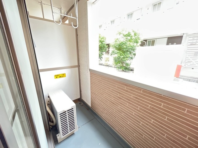 仮）取手市駒場３丁目新築アパートのバルコニー