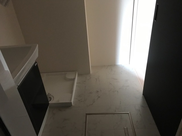 仮）取手市駒場３丁目新築アパートの洗面所