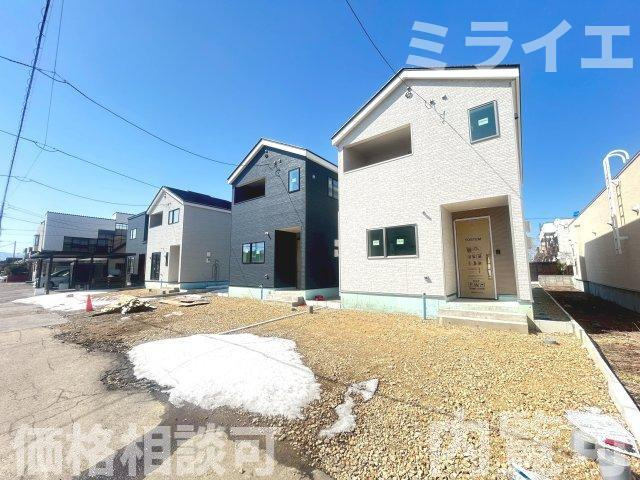 【新築戸建】札幌市北区新琴似7条5丁目4棟の外観