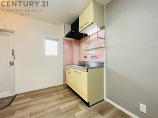 キッチンに窓があって明るい♪