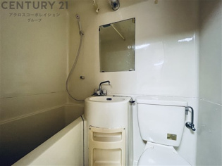 浴室内に洗面台付き！