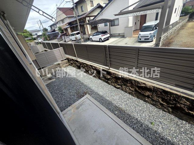 エスターブレのバルコニー