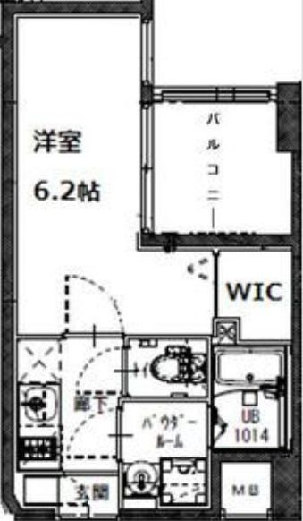 JMFレジデンス海老江の間取り