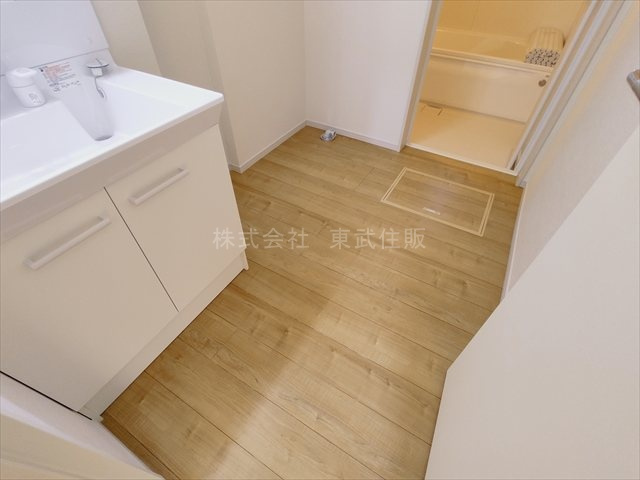 【脱衣所】 | 川越市山田　全2棟　1号棟 | 洗面室