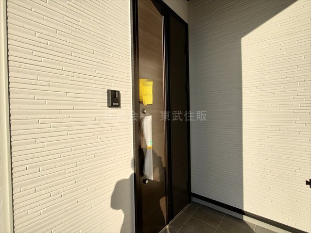 【構造・工法・仕様】 | 川越市山田　全2棟　1号棟 | ゆったりとした玄関です