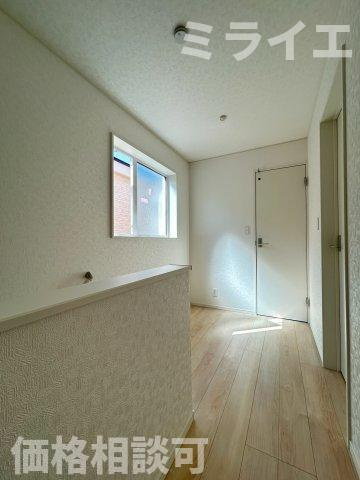 【新築戸建】札幌市北区新琴似7条5丁目4棟の内装|2階ホール(フリースペース)