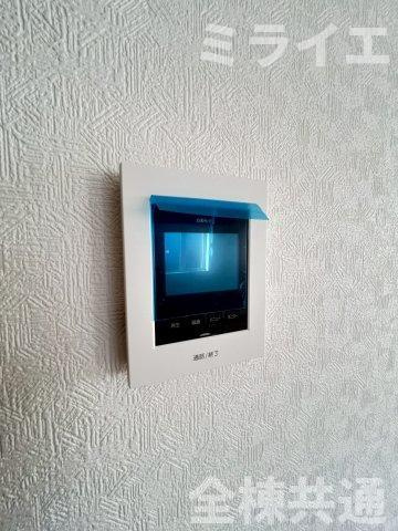 【新築戸建】札幌市北区新琴似7条5丁目4棟のセキュリティ|モニター付インターホン