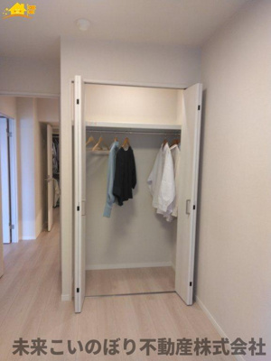 【収納】 | アルーサ北与野ノースピア上落合２号棟 | 各居室には十分な収納スペースを確保。お部屋全体を広々と使うことができます。