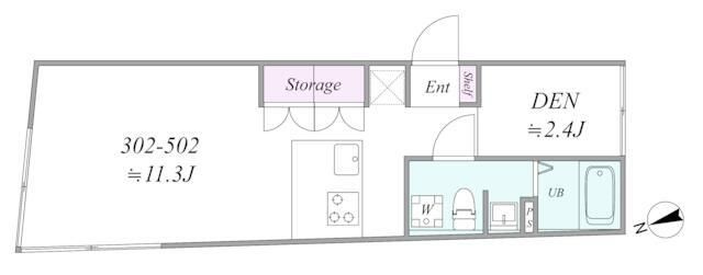 【間取り】 | the trias tachiaigawa