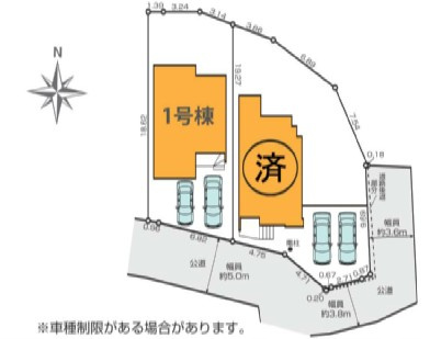【区画図】 | 藤沢市城南1期 新築戸建 全2棟