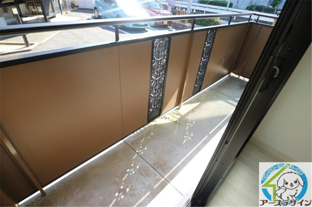 プリシェール西明石のバルコニー|パース写真