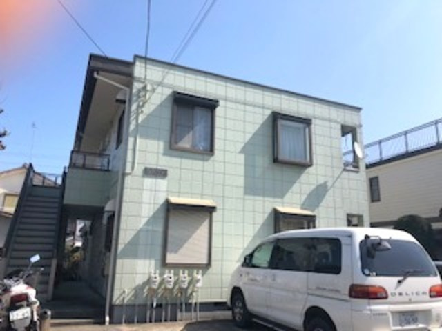 メゾンカトレアの外観|★１フロア２世帯角部屋★原付バイク相談★